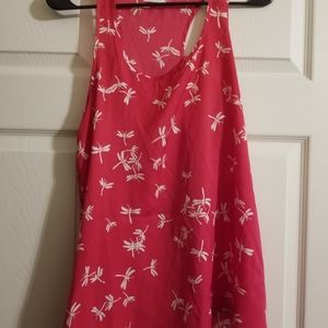 Dragonfly Sleeveless Top